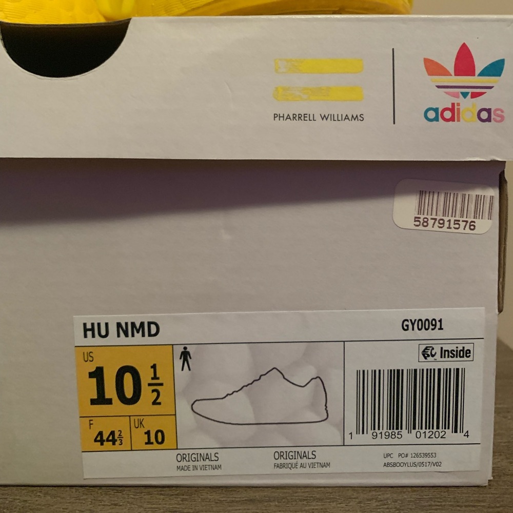 Adidas NMD Hu Pharrell “Extra Eye Yellow” - Picture 12 of 12